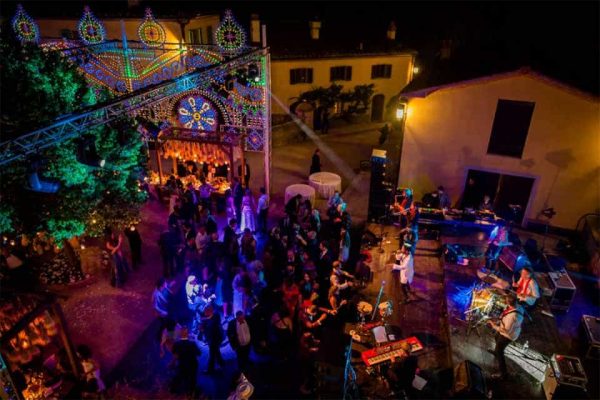 What time will the venue require the Evening reception to finish_